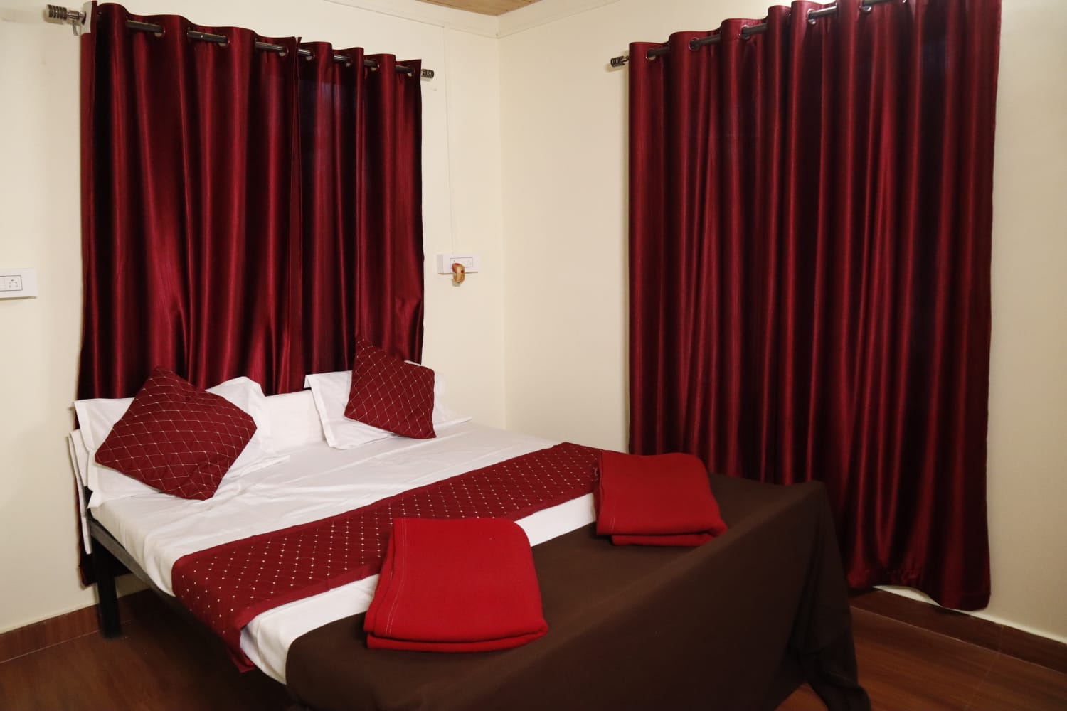 Couple room at best resort in dandeli