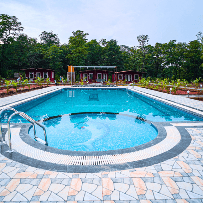 Pool - Best resort in dandeli